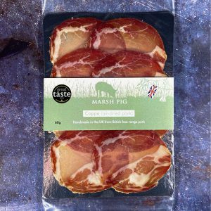 Marsh Pig Coppa (air-dried pork)